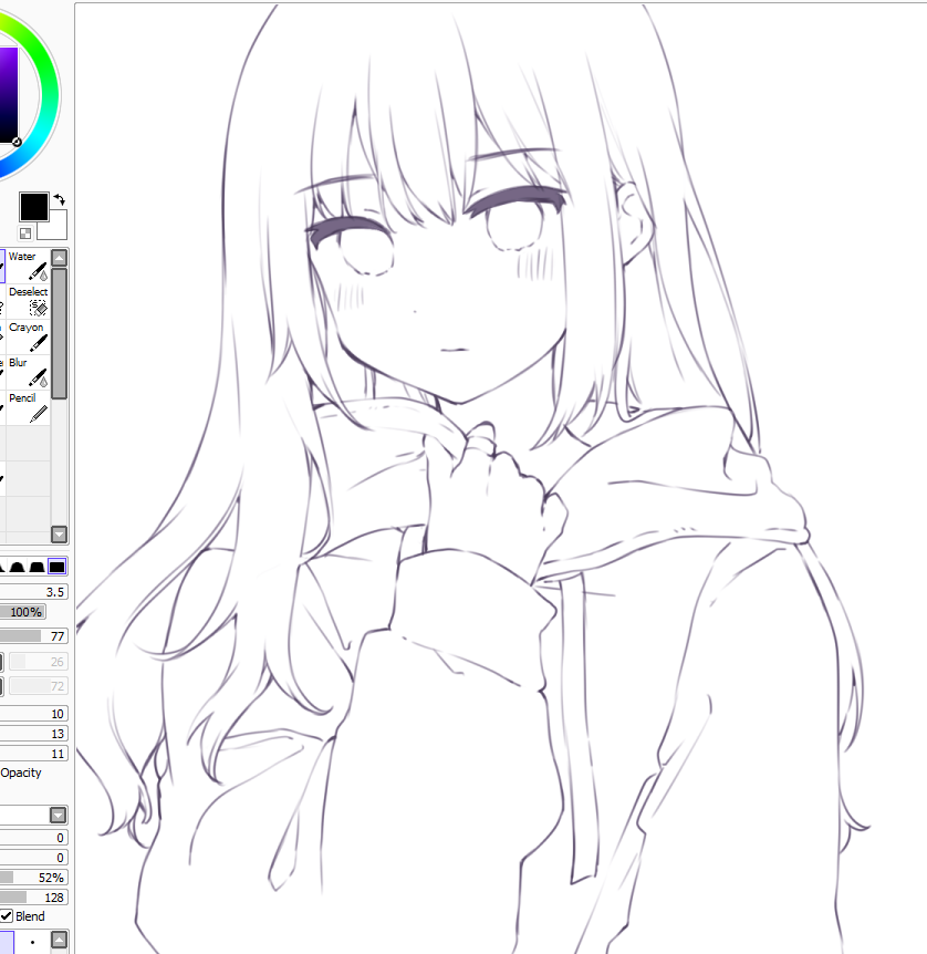 lineart do be relaxing sometimes 