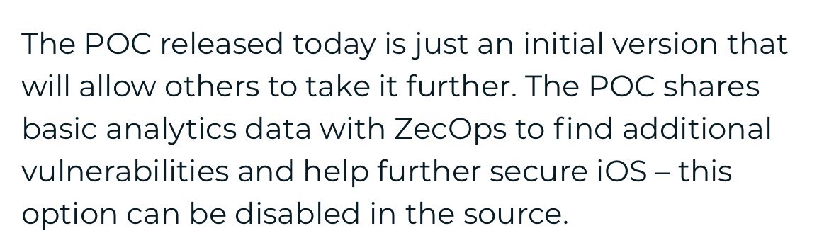 lmao what, exploit pocs now fetch your crashlogs to send to the exploit dev?