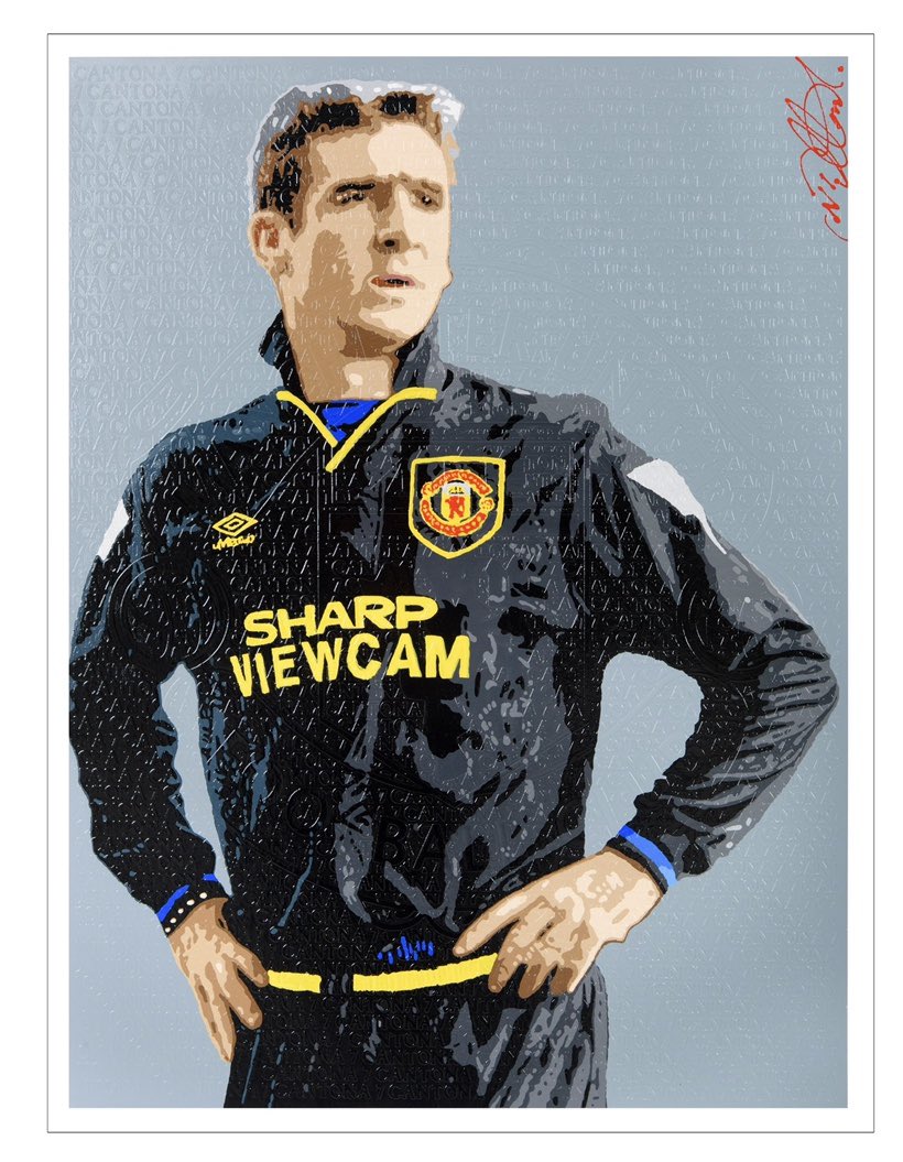 If you'd like to win this absolute belter of a Cantona print then all you have to do is:

1) RT this tweet
2) Follow <a href="/nickdillonart/">nickdillon</a> and <a href="/Fergie_Years/">🇾🇪The Fergie Years🇾🇪</a>

You've got until 7.30pm tomorrow evening to enter #MUFC