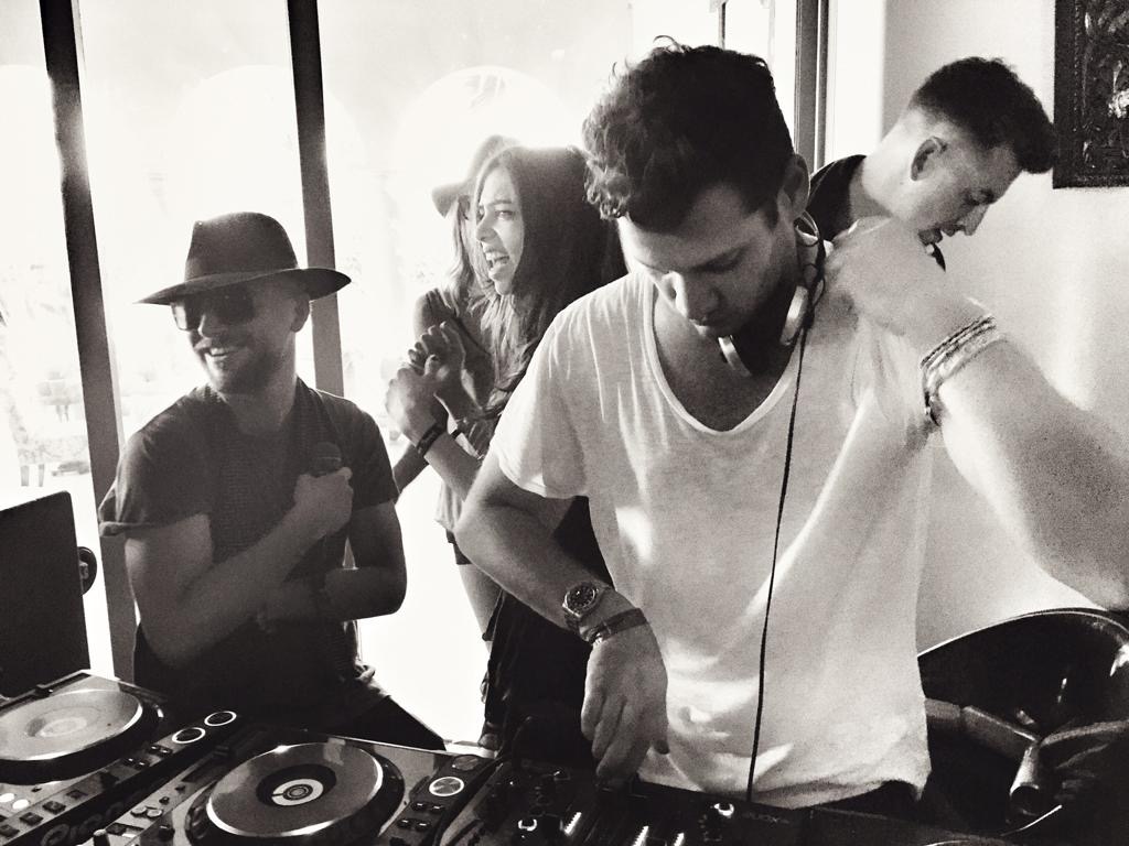 Kaz James (@kazjames) on Twitter photo Found this pic of me DJing an after party at Coachella about 6 years ago. I think I played for 12hrs that night back2back with <a href="/sethtroxler/">Here's Troxy</a> and then <a href="/I_Skream/">Oliver Jones</a> left that’s the first time we ever really met and jammed together. Good memories x
#tbt #timeline #flashback #friends Found this pic of me DJing an after party at Coachella about 6 years ago. I think I played for 12hrs that night back2back with <a href="/sethtroxler/">Here's Troxy</a> and then <a href="/I_Skream/">Oliver Jones</a> left that’s the first time we ever really met and jammed together. Good memories x
#tbt #timeline #flashback #friends
