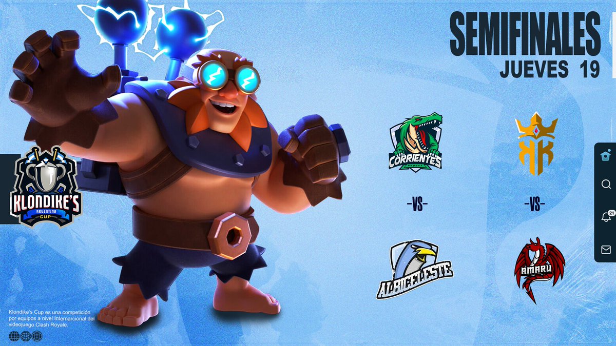 #CR I Matchday

Semifinales - Única tanda

¿Quiénes creen que ganarán?

#KlondikesCup