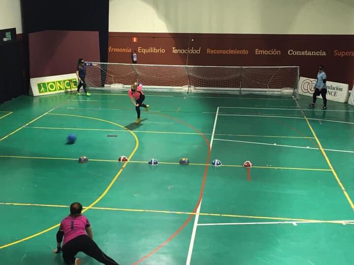 GoalballSpain's tweet photo. Trabajando duro en el presente para disfrutarlo en el futuro!!

working hard in the present to enjoy it in the future #Goalball #GoalballESP 💪🏽🔵⛏ https://t.co/BSa1dwESxU