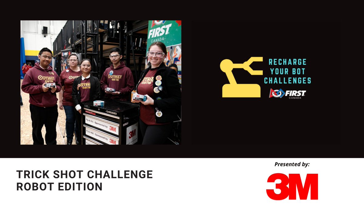 CANFIRST's tweet photo. Get in on the action and play the #RechargeYourBot Trickshot Challenge presented by 3M. You can't win if you don't play! Check it out at https://t.co/QTk3ZqkUjJ @3MCanada https://t.co/VjFqqYJQWE
