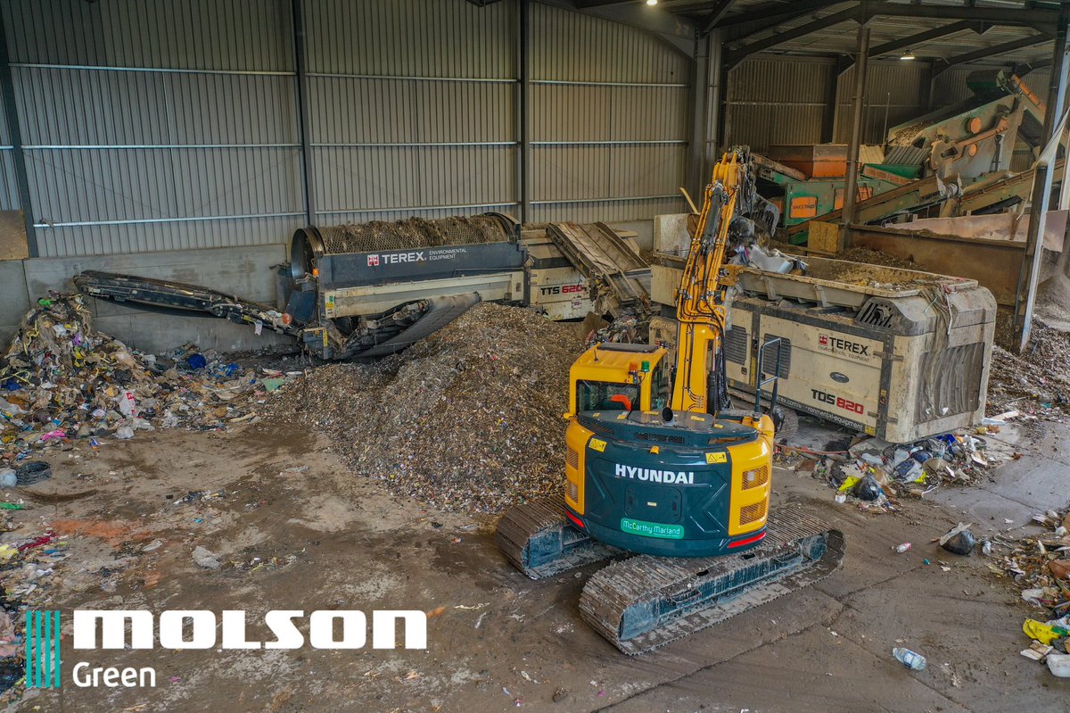 GreenMolson's tweet photo. McCarthy Marland invest in three new @HyundaiCEE HX145LCR excavators for their busy waste yard in central Bristol.

Find out more here: https://t.co/RNARlJ1Y3U

#hyundaice #molsongreen #molsonequipment #molsongroup #skiphire #excavator #wastemanagement #recycle #bristol #skiphire https://t.co/yP1RPnUoTW