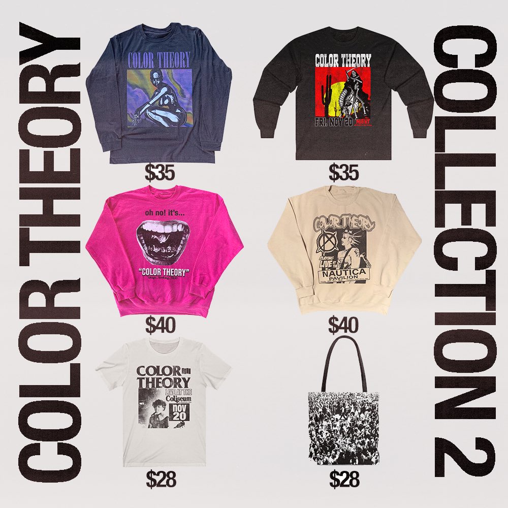 ColorTheory_'s tweet photo. PRICE LIST FOR TOMORROWS DROP! https://t.co/B9wH39gLZb