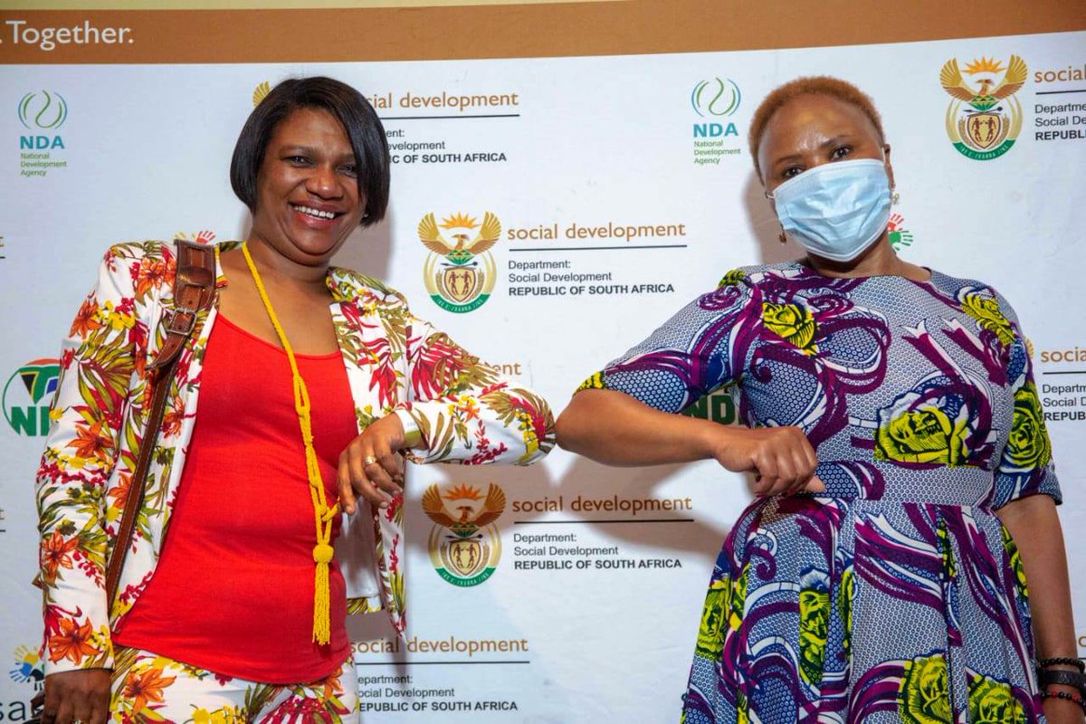 PSH_SRHR's tweet photo. The Minister of DSD, Ms Lindiwe Zulu, hosted a SRH Services Youth Dialogue with Siyakwazi members. The dialogue focussed on access to SRH services by young persons with disabilities, girls, women and the LGBTQI+ community. #BecauseWeCan #YouAreNotAlone #SRHRAccessForAll #WPD2020 https://t.co/k8cuFxz54f