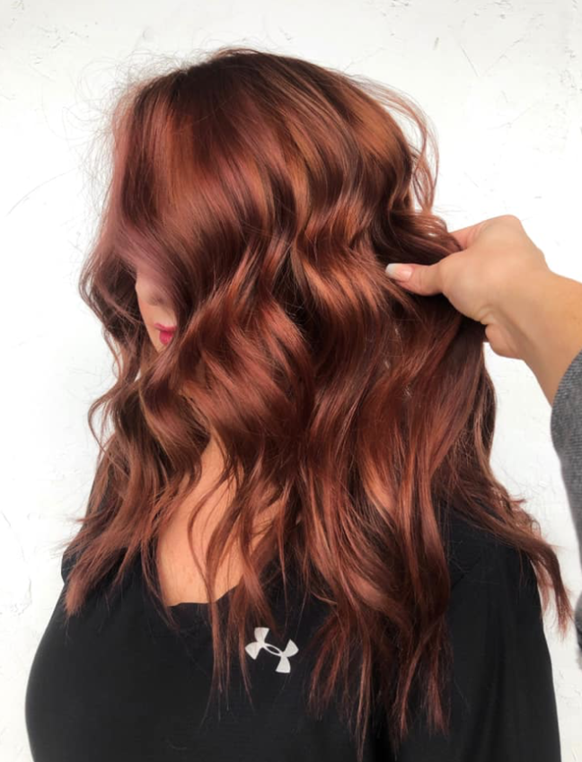 PaulMitchellUS's tweet photo. This color transformation by @whitneygunnison is to DYE for! #PaulMitchellColor https://t.co/xbI7MrFvzi