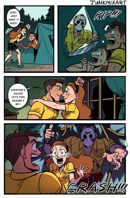 Look out for Camp Counselor Jason! Ki ki ki ma ma ma~? 