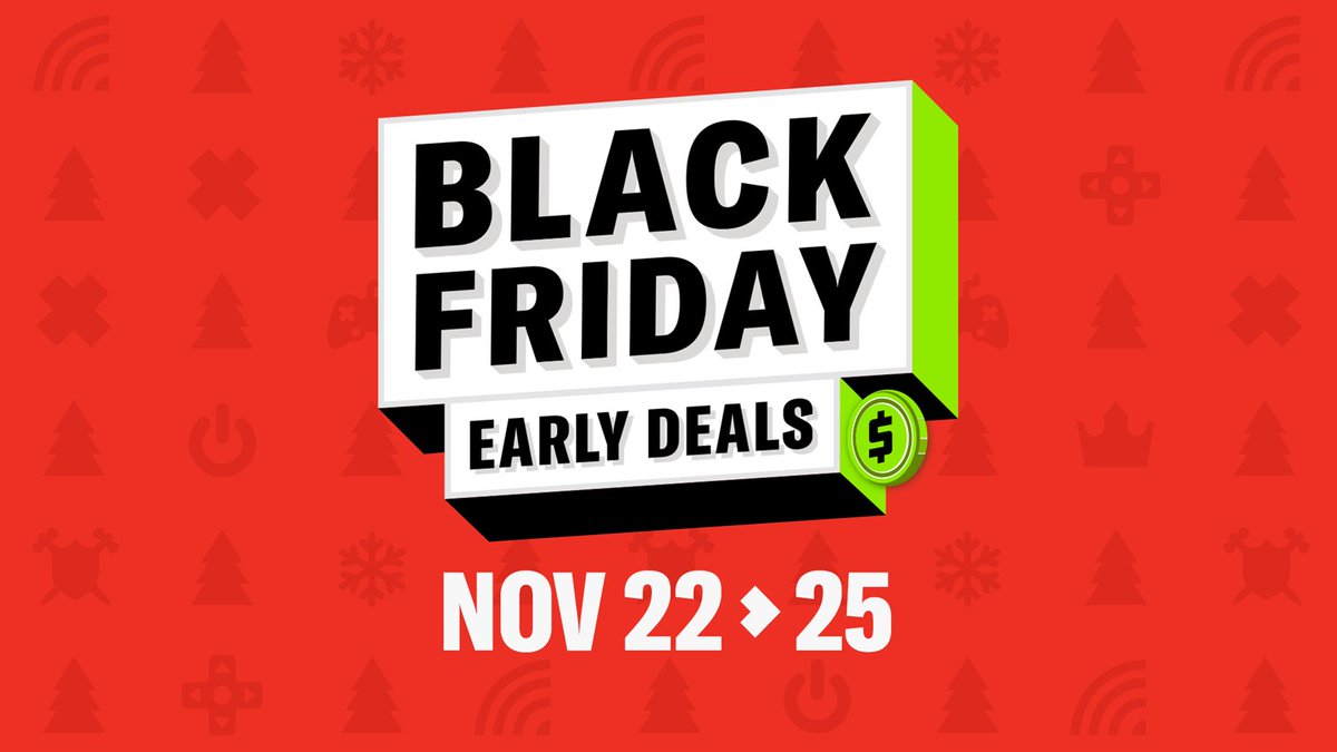 gamestop's tweet photo. Black Friday’s almost here! Which means you won’t want to miss our Black Friday deals. ❤ this tweet to get a reminder when Black Friday’s near. https://t.co/PsVLMRrORA