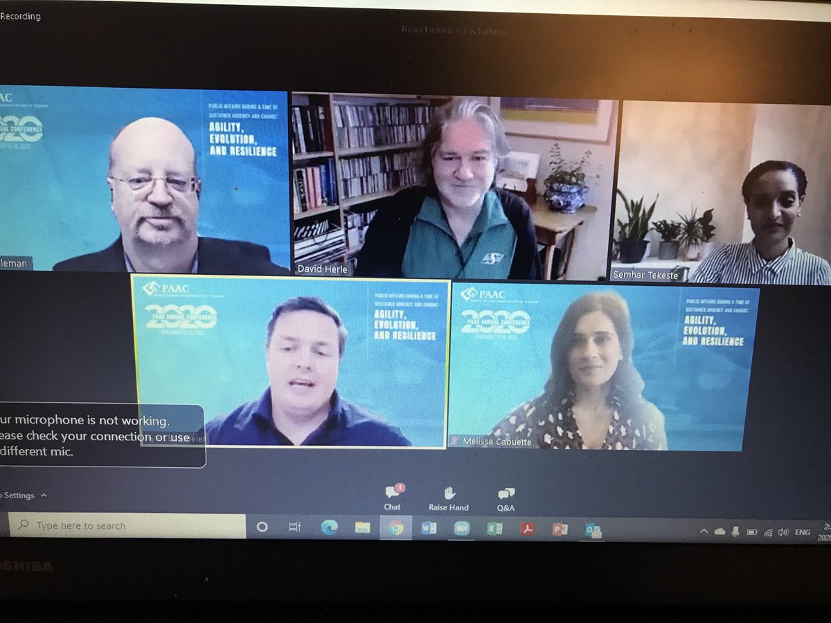 HCooperH's tweet photo. Prediction 2021: This #PAAC2020 Pundits Panel will be difficult to beat!” @RyanJEickmeier Thanks ⁦@AdrienneBatra⁩ ⁦@TheHerleBurly⁩ ⁦@Stekeste⁩ ⁦@MelCaouette⁩ ⁦@BillTieleman⁩ ⁦@PAAC84⁩ https://t.co/M361S37DlJ