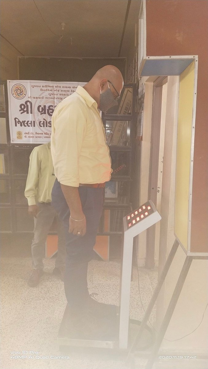 CscJunagadh's tweet photo. Today Dr. Sumit Vyas sir (RSM Rajkot)#gujcost visited  @CscJunagadh in which #Program , #Activitys, #scienceExhibition , #Laboratory etc. were observed.@narottamsahoo @InfoGujcost @hareets @dstGujarat @DrSumitVyas1 @collectorjunag @VoiceofJunagadh https://t.co/zHFS08fKQk