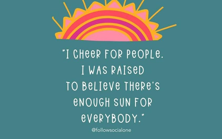 WeinsteinEdu's tweet photo. The world could use more positive vibes at this time! 🙌
📷 @followsocialone https://t.co/XO8Ry2Hiw6