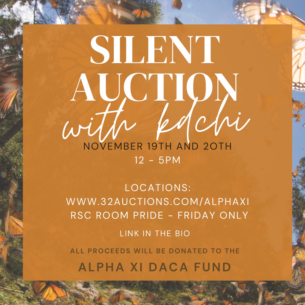 Our Auction is happening right now at 32auctions.com/ALPHAXI ! Get some Kute items while supporting an Important Cause 🐧🤍
