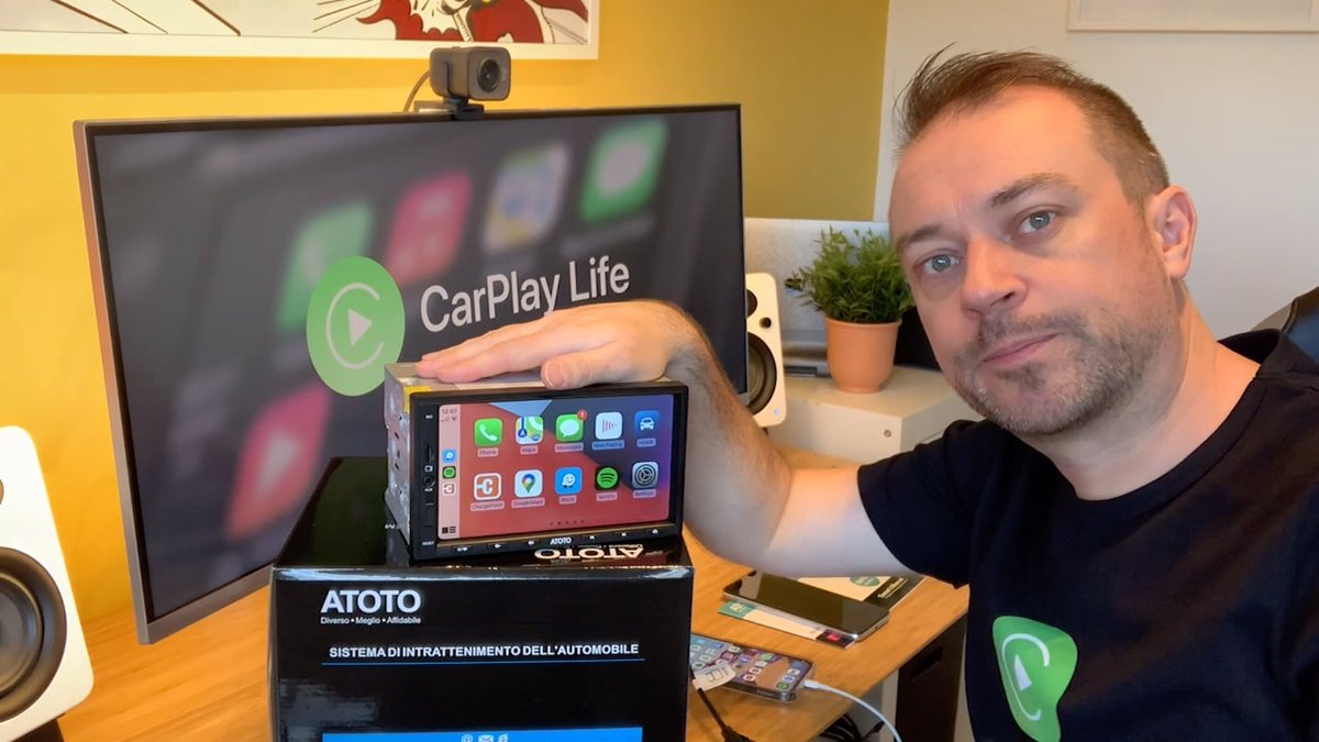 CarPlayLife's tweet photo. #ATOTO #SA102 #Apple #CarPlay, Android Auto & Media #Receiver #Review - https://t.co/BLsIqu5tR5 #Video https://t.co/3Smc1Y3Cig