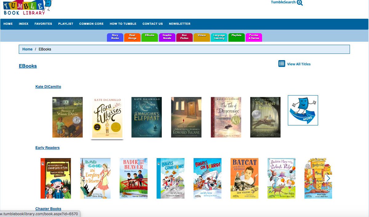 Exciting news!! FTPS has added a Tumblebooks subscription to our remote learning resources! They have so many great ebooks to read. Check it out! <a href="/MAC_FTPSchool/">Karen Adams</a> @PGM_FTPSchools