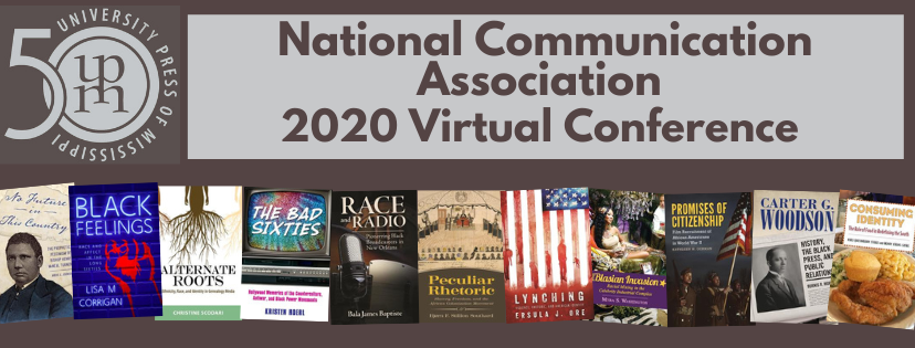 upmiss's tweet photo. In honor of this year's virtual NCA meeting, we're offering a discount on our Race, Rhetoric, and Media Series! Use code RRAM2020 on our website to receive 30% off series titles through Nov. 29. View them here: https://t.co/mtHLlbAXQA. @NatComm #NCA20 https://t.co/TjTFNhQtR7