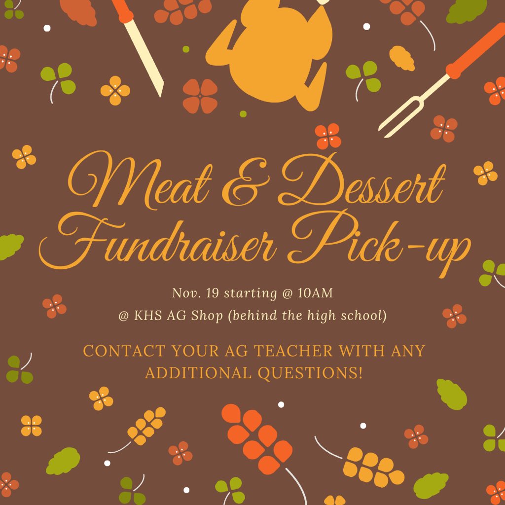 krum_ffa's tweet photo. Don’t forget to pick up fundraiser items today before 6PM! https://t.co/f0L2v2H5uZ