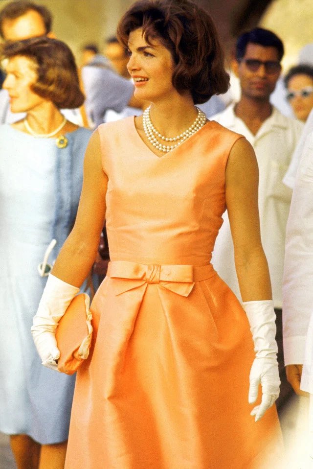 Jacqueline Onassis Kennedy was considered a major fashion icon and sex symbol in the 1960’s and was one of the most beloved and influential First Ladies in American history.