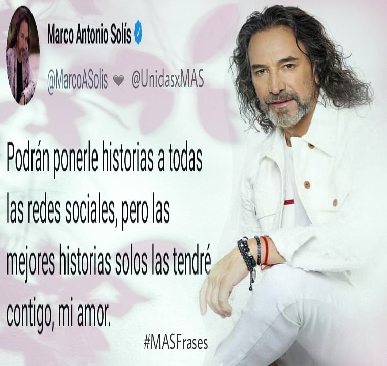 UnidasxMAS's tweet photo. #ElPoetadelSiglo @MarcoASolis 
#MASFrases #MarcoAntonioSolís #SuMajestad👑 #MASCercadeTi 
#MasUnidosQueNunca https://t.co/NUKcF0lHBH