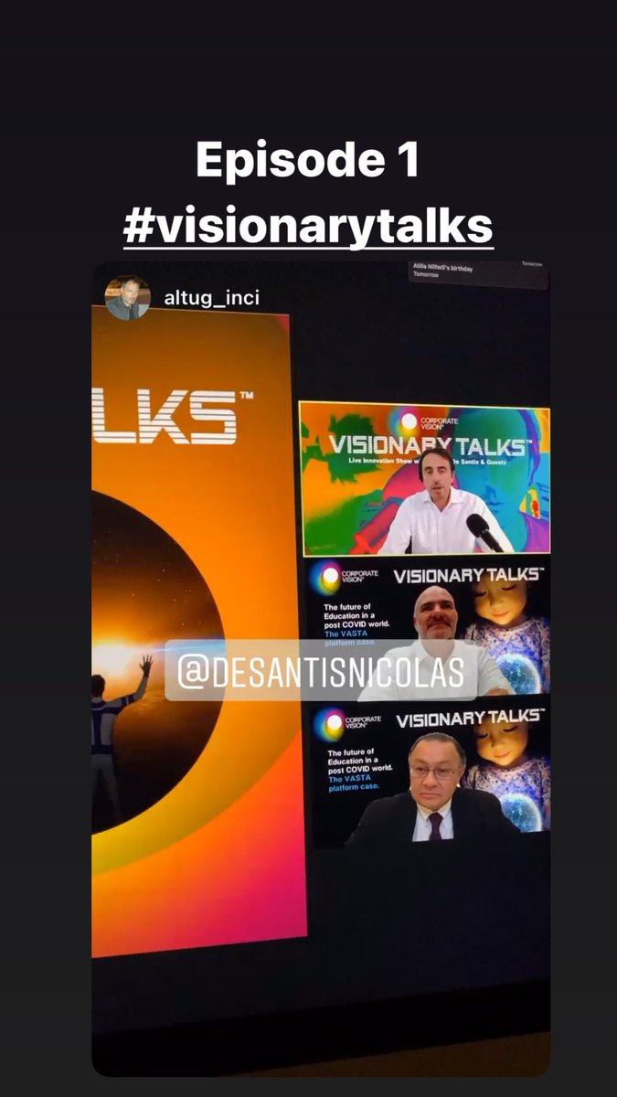 Episode One of VISIONARY TALKS SHOW LIVE great show everyone! #visionarytalks #innovation #businessmodel #strategy #edtech #education  #technology #techplatform  #fans #culture #corporateculture 

youtube.com/watch?v=DMqaeB…