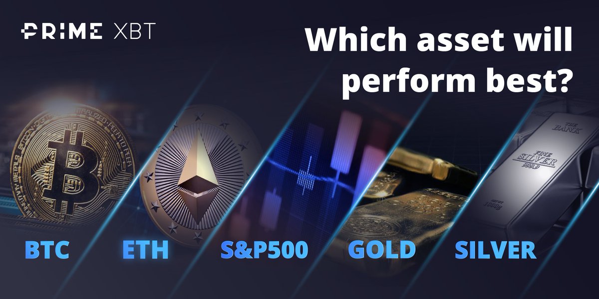 Which of these assets on #PrimeXBT do you think will perform best over the next 3 days?

$BTC
$ETH
$SPY
$XAU
$XAG

3 users who guess correctly will each win a $100 trading bonus.

To participate:
1️⃣Follow <a href="/PrimeXBT/">PrimeXBT</a>
2️⃣Like/RT
3️⃣Comment with #theytradeyouprofit