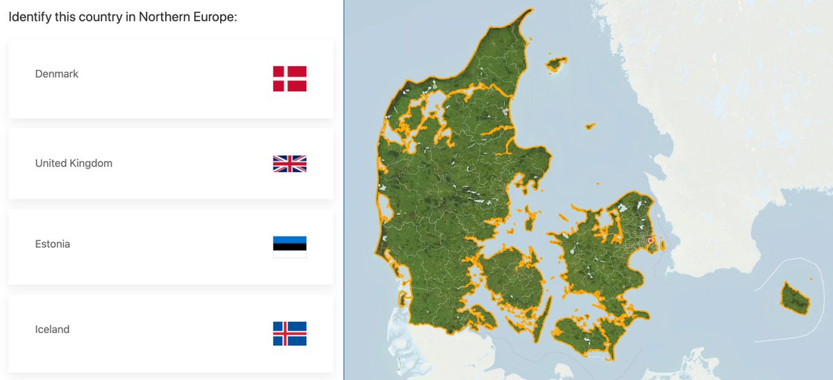 For #GeographyAwarenessWeek we couldn't help but honor one of our heroes, Alex Trebek. Read about how we built our map trivia quiz, and follow the links from our blog to play. buff.ly/3fceiKc