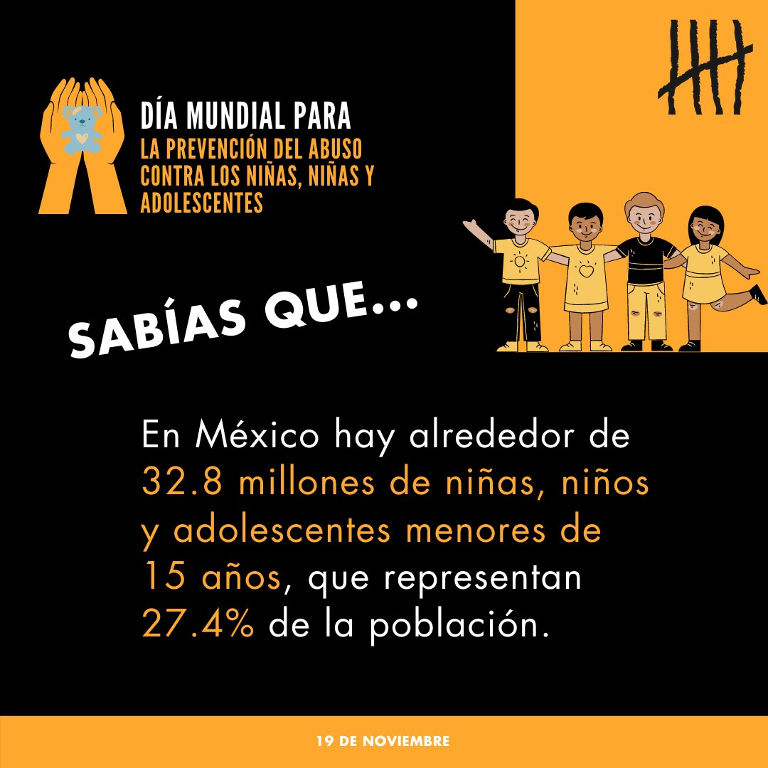 Reinserta's tweet image. Estaremos compartiendo datos a lo largo del día para visibilizar la problemática del abuso infantil en México.

#Reinserta #PorUnMexicoMasSeguro