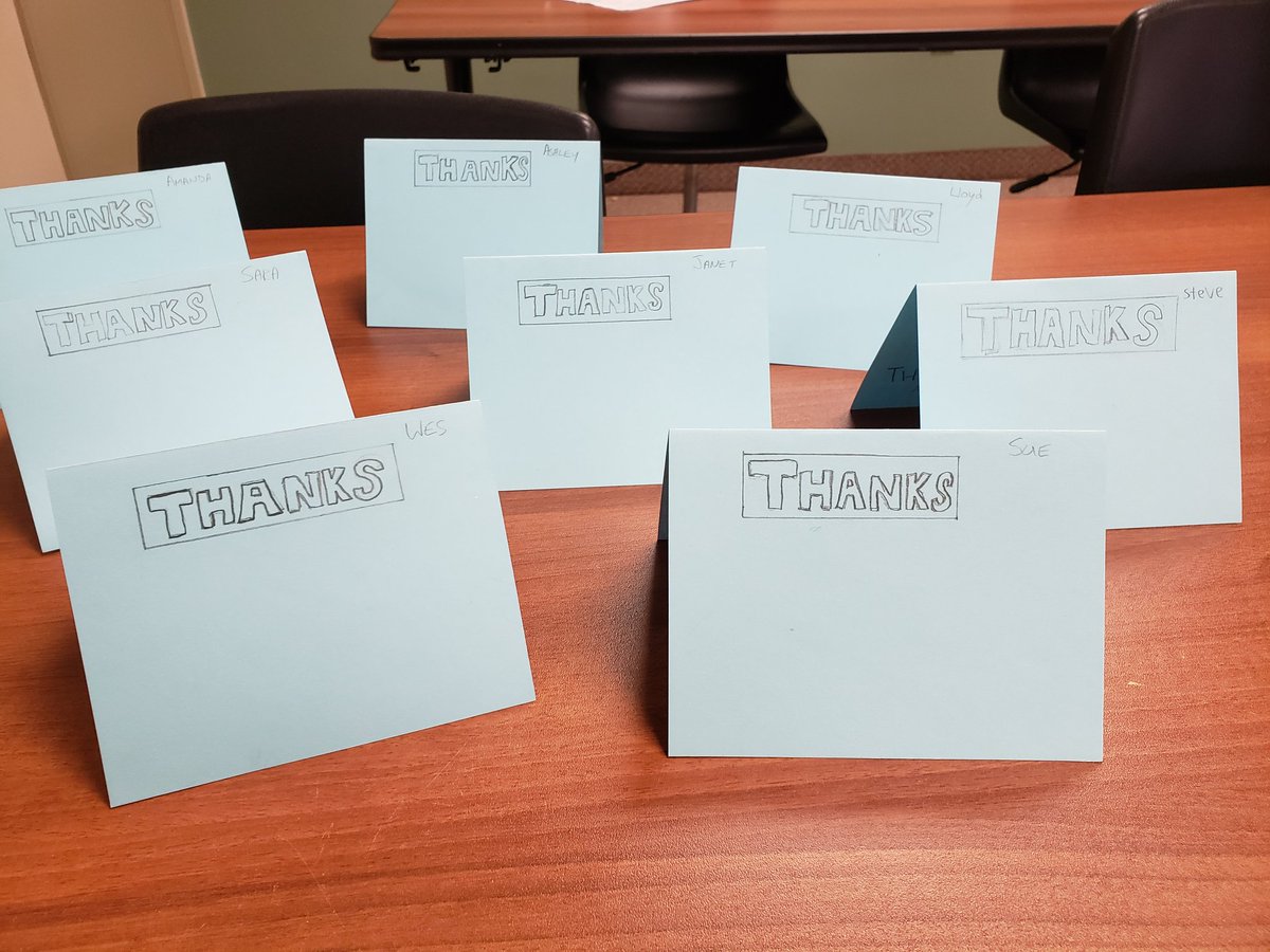 Beating bullying with kindness. Inspired students take initiative to thank staff of Orillia campus for all their hard work during stressful times. #AntiBullyingWeek <a href="/SimcoeShoresSS/">Simcoe Shores SS</a>