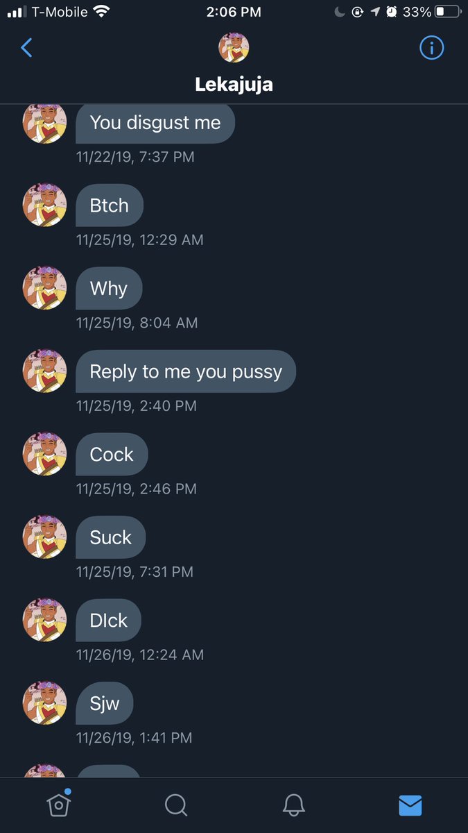 and for context, this guy is a straight up psycho!! Several weeks ago I blocked this account when I finally saw all these msgs. Yesterday I start getting eerily similar msgs 