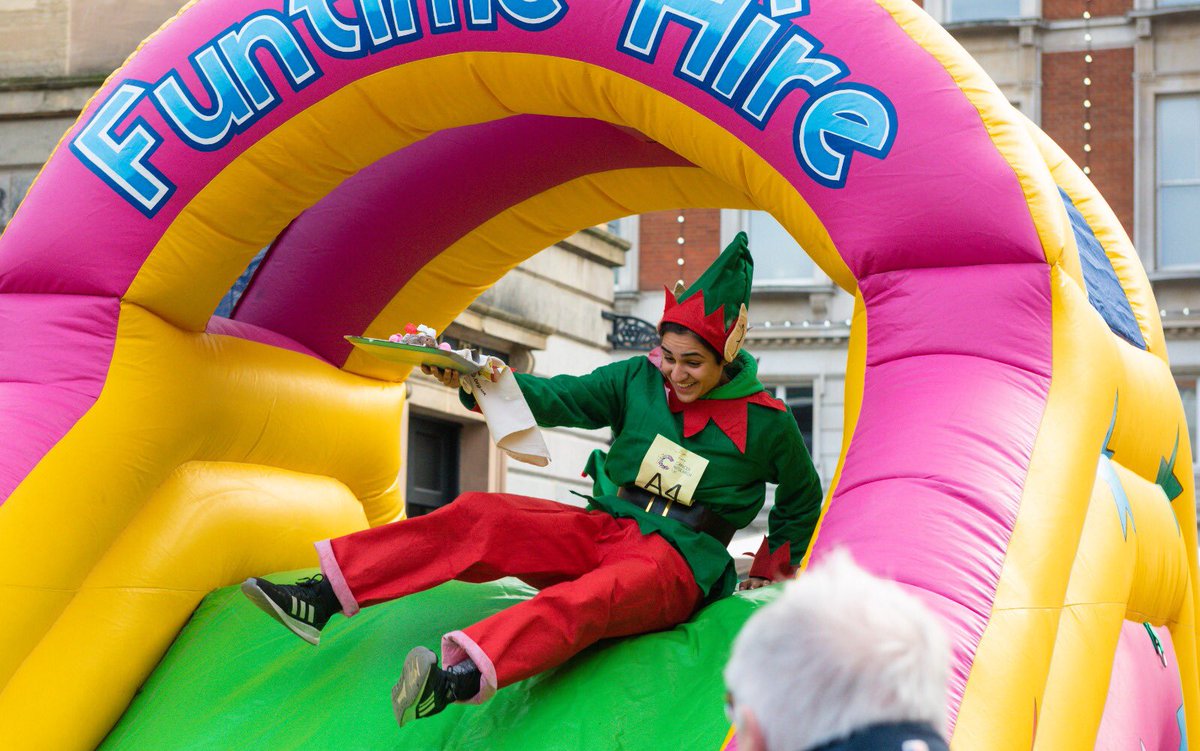 Extra special festive vibes heading your way very soon...! 🎄🎅🦌⁠
⁠You might not be able to watch any elves, unicorns or minions vaulting over inflatable slides in Covent Garden this December, but you will be able to see a very special festive challenge heading your way. ⁠