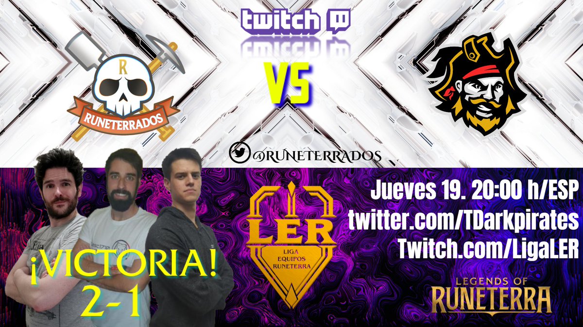 Decían tier D? naaaaaa creo que somos una mofa de equipo!!! ENHORABUENA chavales! un pasito más para los playoff, nunca demos nada por hecho! Dar enhorabuena a los piratas por su enorme actuación! GG
@LER_Esp