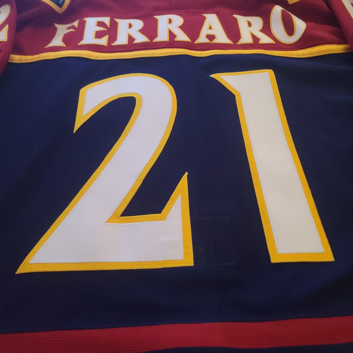 PVJerseys's tweet photo. ๐จWith #PVFinds coming early next week, time to share a favorite in #PVsPC! ๐จ
1999-00 Inaugural CCM On-Ice Authentic Ray Ferraro Atlanta Thrashers!
What's the latest addition to your collection? #PVFinds #PVsPC #ATL #HockeyTwitter https://t.co/YU72Tw7lxL