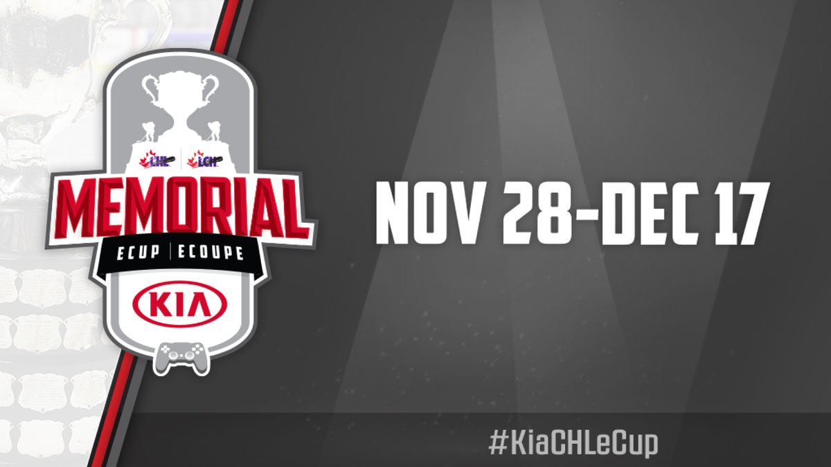 SCBroncos's tweet photo. NEWS: The @CHLHockey has announced the premiere Memorial eCup presented by @KiaCanada! @bhagan13_ will be our representative as he looks to claim the Memorial eCup by playing EA Sports NHL 21 against other CHL players!

Details: https://t.co/4U7Z7zblfU https://t.co/x9LHFZejxt