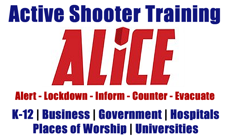 SACSconsulting's tweet photo. ALiCE stands for Alert, Lockdown, Inform, Counter, and Evacuate and is an options-based program aimed at responding to violent situations. The program is non-sequential, no direct need to go in order, Find out more about why #alicetraining matters. https://t.co/TRvco9u1TV https://t.co/RzTsxFdOfd