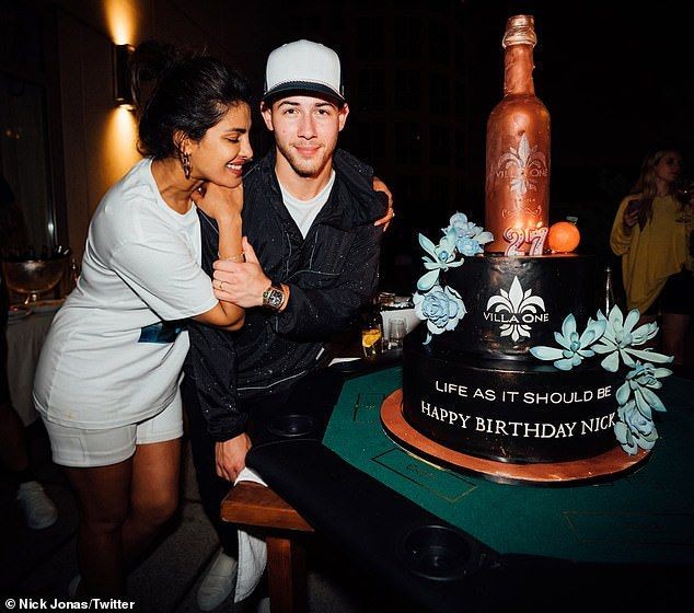 Nick Jonas right now ft Priyanka Chopra Jonas