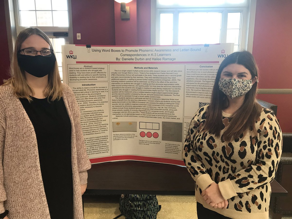 Celebrating more hard work by our talented <a href="/WKUSTE/">WKU STE</a> <a href="/WKUCEBS/">WKU CEBS</a> SPED/ELED majors today!