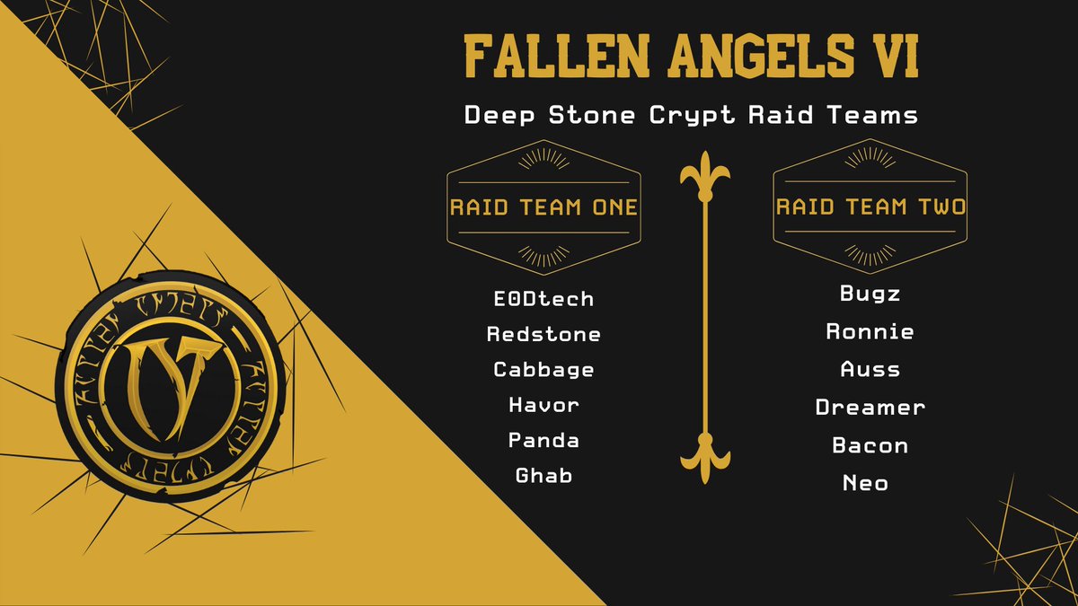 FallenAngelsVI's tweet photo. We're happy to announce our two FallenAngelsVI teams competing for a world's first belt on Saturday 21st November. Best of luck to both teams and all other teams competing on the day. #TheFallenUnite https://t.co/EtNd7cHclf