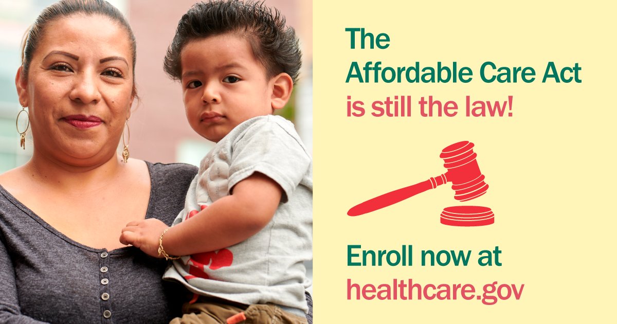 LHIHouston's tweet photo. A4: Yes! You should still enroll -- the ACA is still the law of the land, and Open Enrollment for 2021 is proceeding as normal #WOMEN4COVERAGE #GetCovered https://t.co/6nOw79NfPt