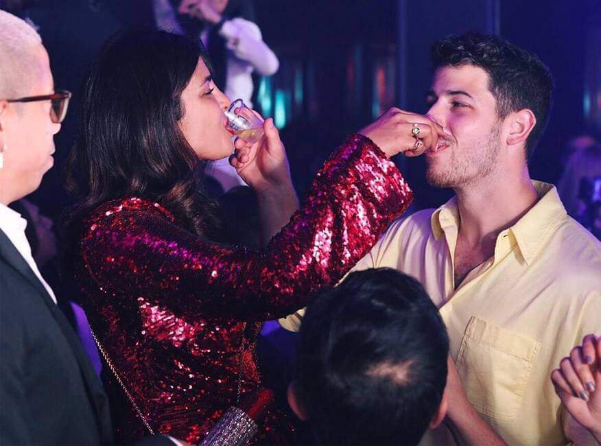 Nick Jonas right now ft Priyanka Chopra Jonas