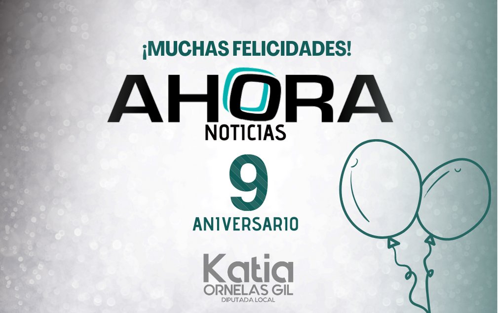 Katiornelas's tweet photo. Muchas felicidades por su ardua labor, compromiso y profesionalismo al conducirse con veracidad en estos nueve años #AhoraNoticias @AhoraTabasco https://t.co/e6lpuleVcp