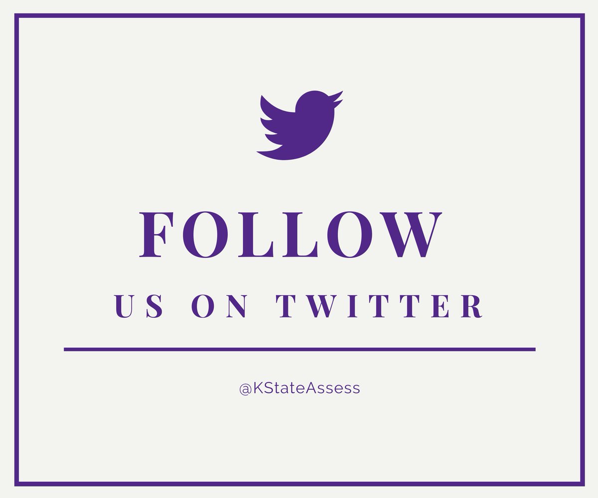 K-State Assessment tweet media