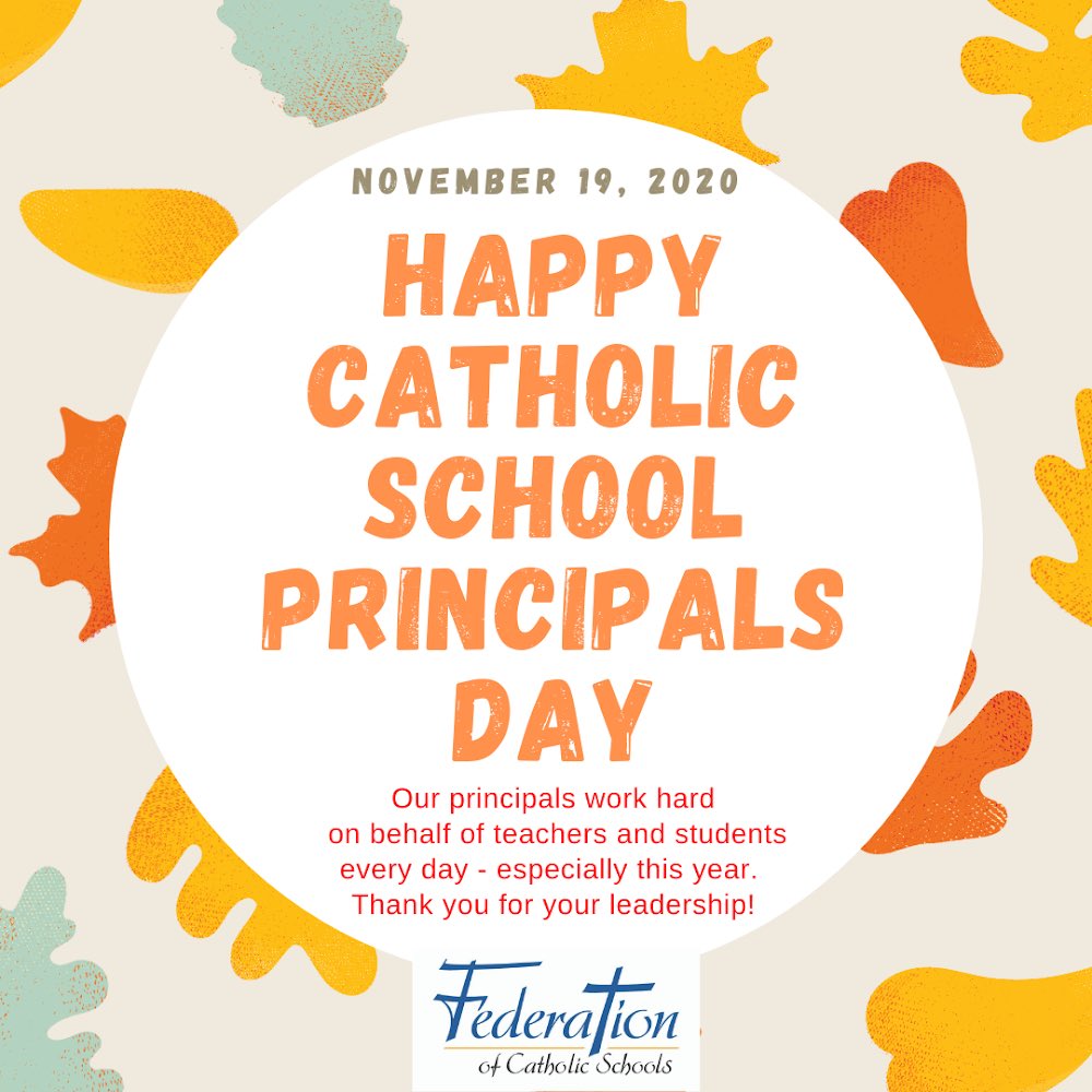 NoCoCathSchools's tweet photo. Happy Catholic School Principals Appreciation Day! We are blessed with some of the best in our North County Catholic Schools. Send a prayer and a thank you for all they do for our teachers and students each day - especially this year!! #catholicstl https://t.co/I8mj8U5qMH