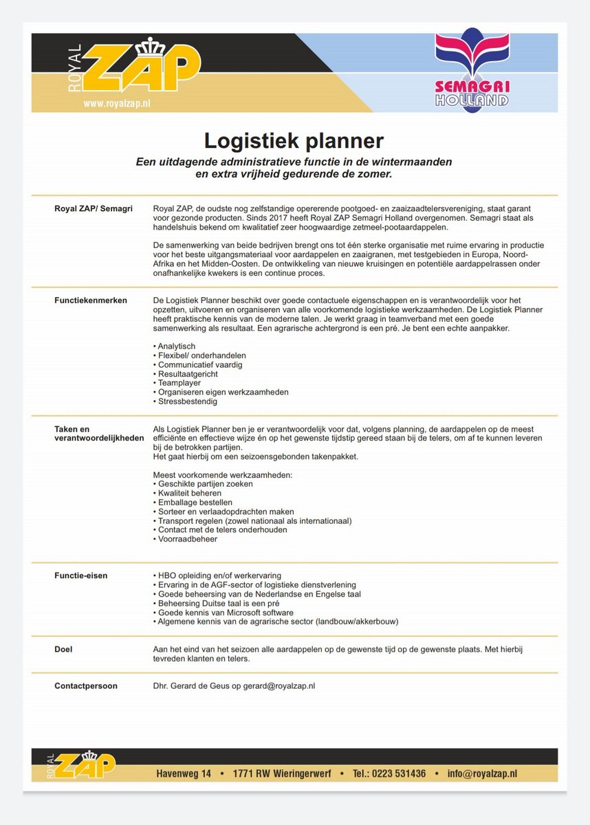 ZAPSemagri's tweet photo. We are hiring!
#royalzapsemagri https://t.co/suYUjc3gbr