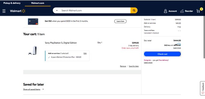 So, this #ps5restock is REALLY starting to piss me off. I had that shit IN MY MOTHER FUCKING CART! @Walmart<a href="/tag/ps5restock"class="tags">#ps5restock</a><a href="/tag/eatabagofdicks"class="tags"><span>#eatabagofdicks</span></a><a href="/tag/gofyourself"class="tags"><span>#gofyourself</span></a>