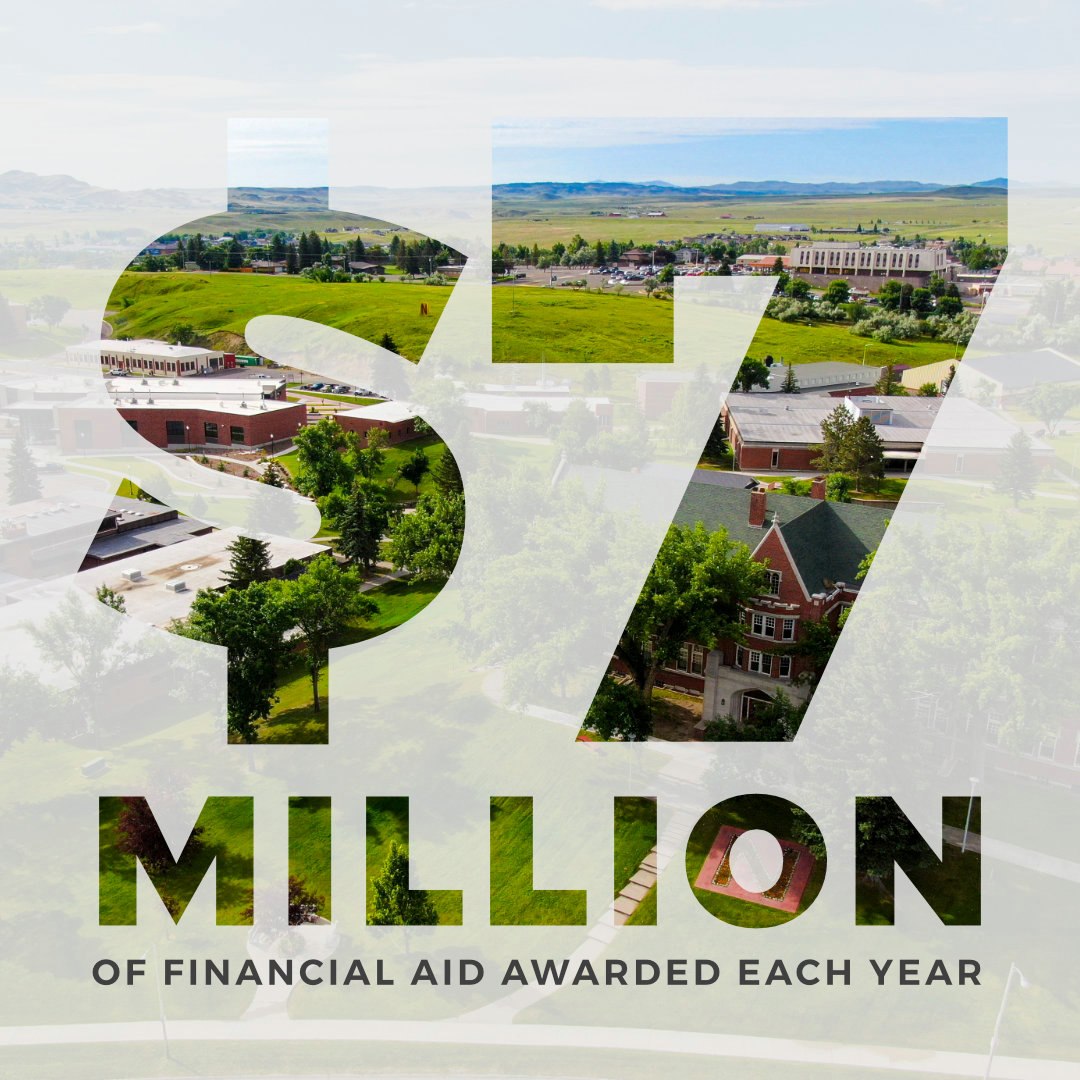80% of MSU-Northern students receive financial aid ✨ We awarded over $7 million dollars last year.  Complete your FASFA for next year right now! 

Check out our financial aid website at msun.edu/finaid/ to complete your application and learn more about financial aid!