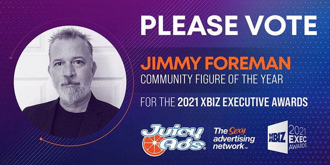 Vote for Jimmy Foreman! Community Figure of the Year 🧡 Voting on https://t.co/h9zNuokYl9 will run through<a href="/tag/keepitjuicy"class="tags"><span>#keepitjuicy</span></a><a href="/tag/execawards"class="tags"><span>#execawards</span></a><a href="/tag/communityfigure"class="tags"><span>#communityfigure</span></a>