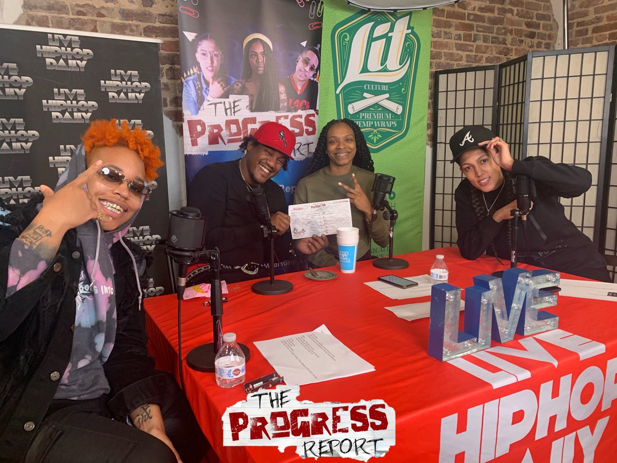 TPRMediaGroup's tweet photo. Thank you @jhonniblaze01, Bla5er, and @1204promo for stepping by the show last night !! Full audio and video of our interviews coming soon! 🏫🎙🤘🏾
#TheProgressReport #TheProgressReportPodcast #ProgressiveAF #Podcast #JhonniBlaze #Bla5er #LSMG #MR1204 https://t.co/cOZV0vb7wT