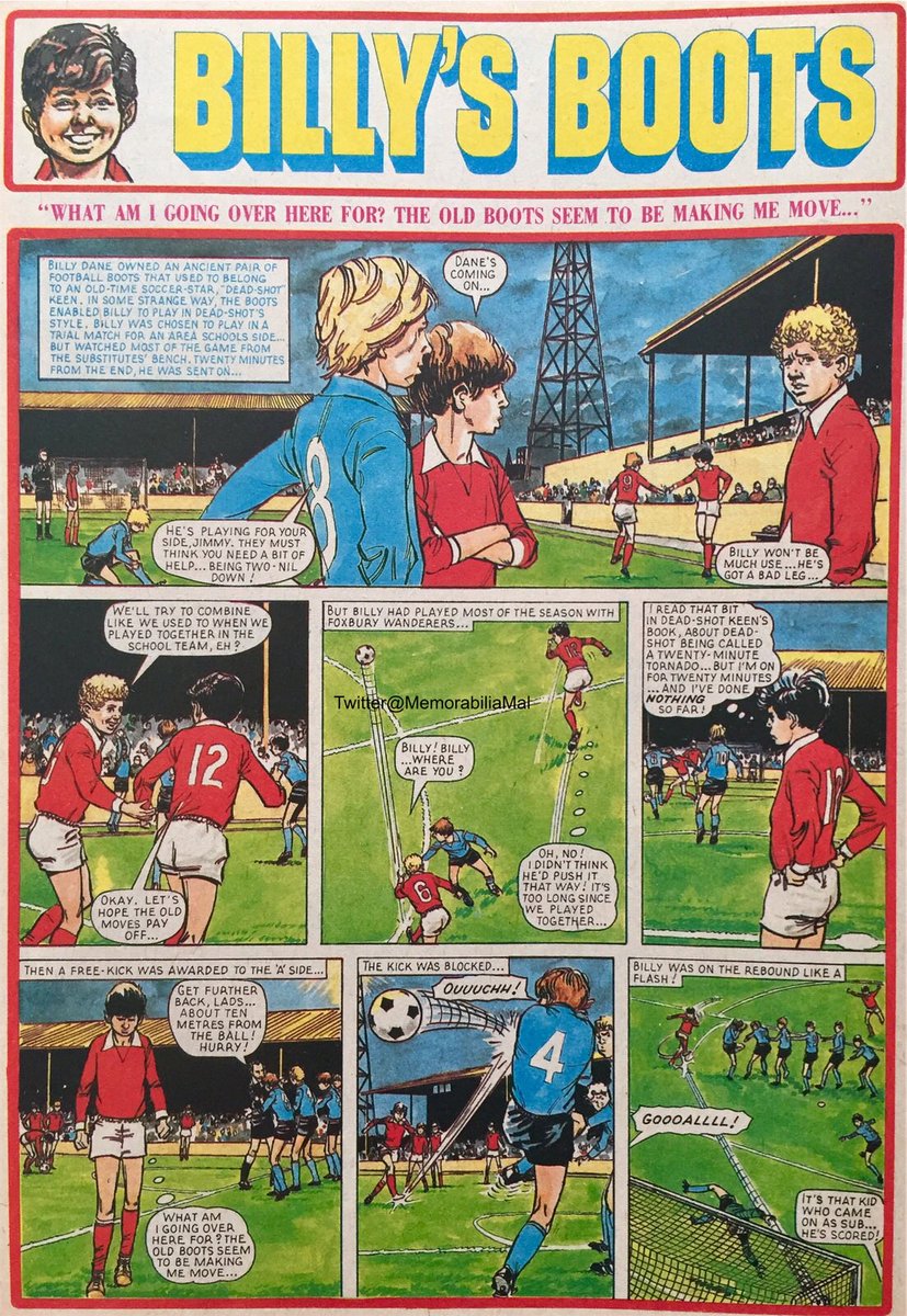 Billy’s Boots from Tiger & Scorcher(28/1/78)