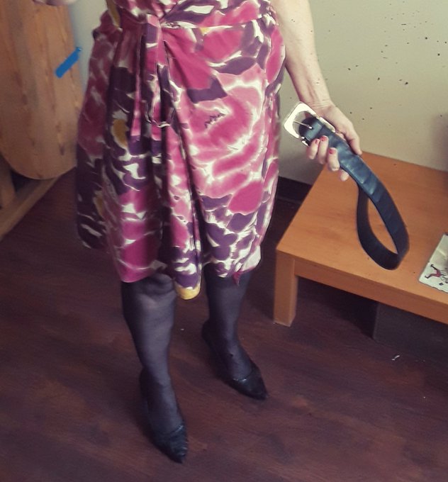 Mommy will straighten you out.   You need a taste of the belt.  #beltspanking #belting #strapping #Domesticdiscipline<a href="/tag/bdsm"class="tags"><span>#bdsm</span></a><a href="/tag/dominatrix"class="tags"><span>#dominatrix</span></a><a href="/tag/domesticdiscipline"class="tags"><span>#domesticdiscipline</span></a><a href="/tag/strapping"class="tags"><span>#strapping</span></a>