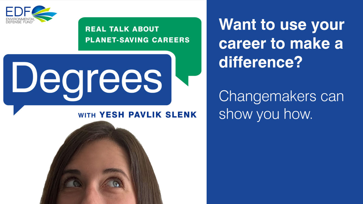 YeshSays's tweet photo. Hello friends! Exciting news... I'm hosting a NEW podcast ft. real talk about planet-saving careers. This labor of love launches next Monday. Check out the trailer and subscribe on Apple or Spotify! #DegreesPodcast https://t.co/OFUSh8TdAp https://t.co/fi8GdlDE3s